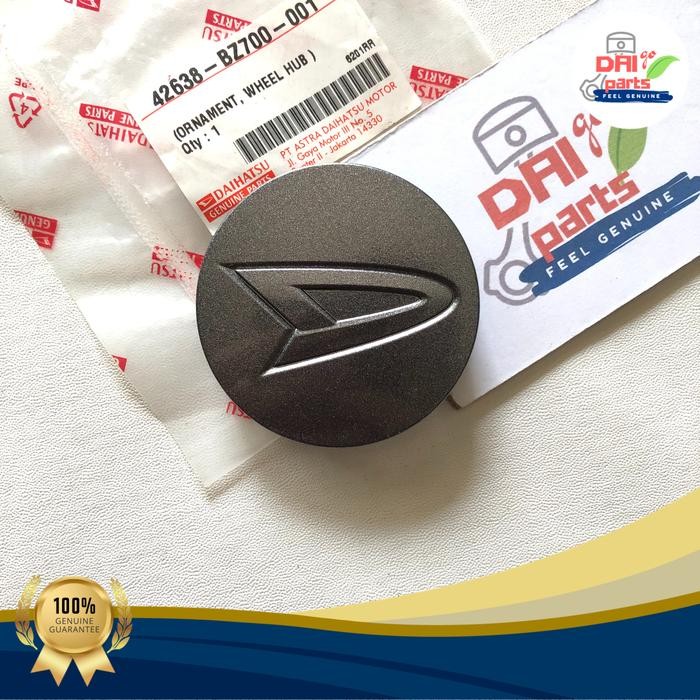 Dop Tutup Velg Roda Alloy Abu Daihatsu All New Xenia 2022 Original (Harga Satuan)