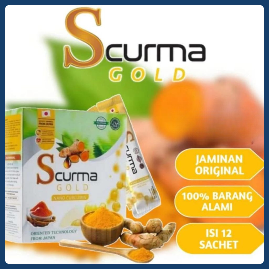 

Scurma Gold Milk Official Store Asli - Susu Kunyit Bubuk Murni Nano Curcumin Mengatasi Asam Lambung Kronis, Maag, Nyeri Perut & Gerd Ampuh - Scurma Gold Form Jepang 100% Original BPOM