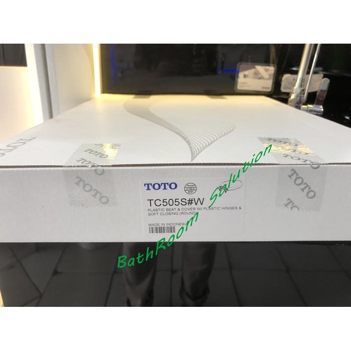 Tutup Closet TOTO TC505S#W / TC505S/TC505