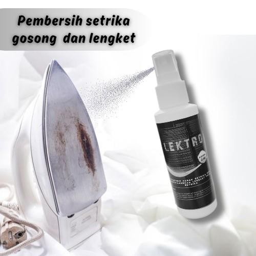 

pembersih kerak setrika dan menghilangkan lengket pada setrika 100ml Ramah Lingkungan kain