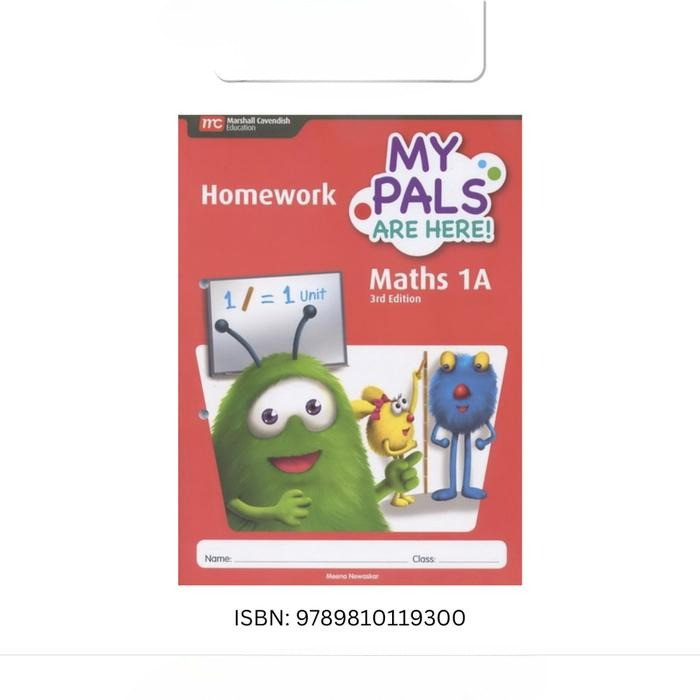 

My Pals are Here Maths Homework 3 Edition | Buku Pelajaran SD - Homework 1A