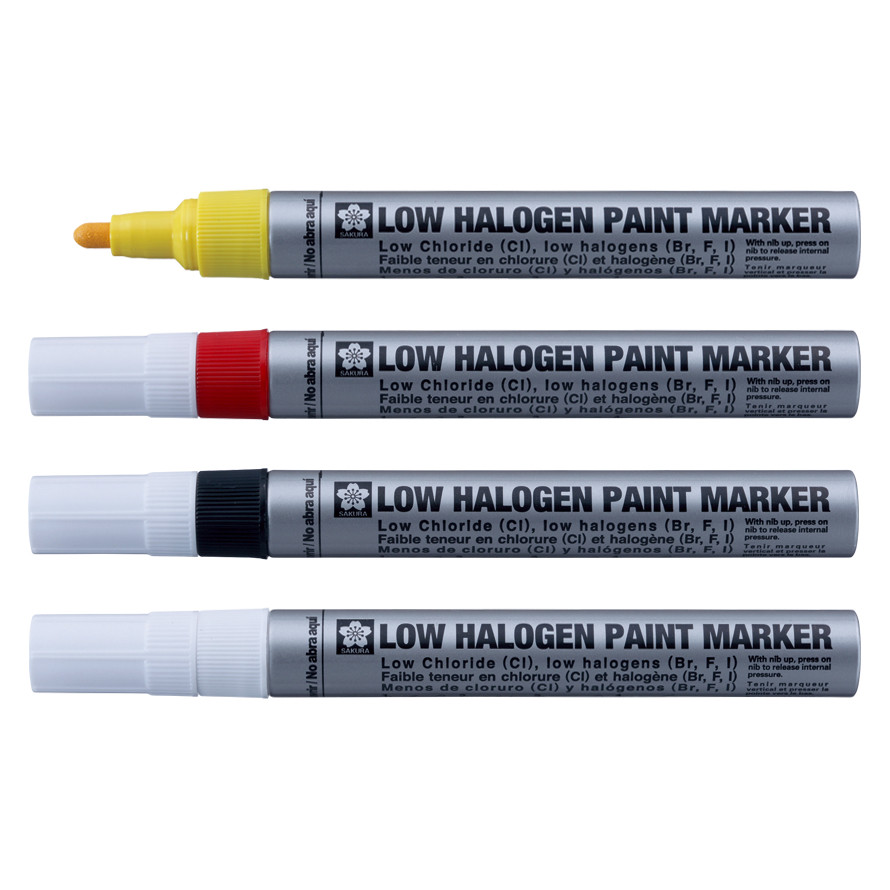 

Sakura Low Halogen Paint Marker Industrial Without Corrosion Factors Tanpa Korosi XPMKB-LH
