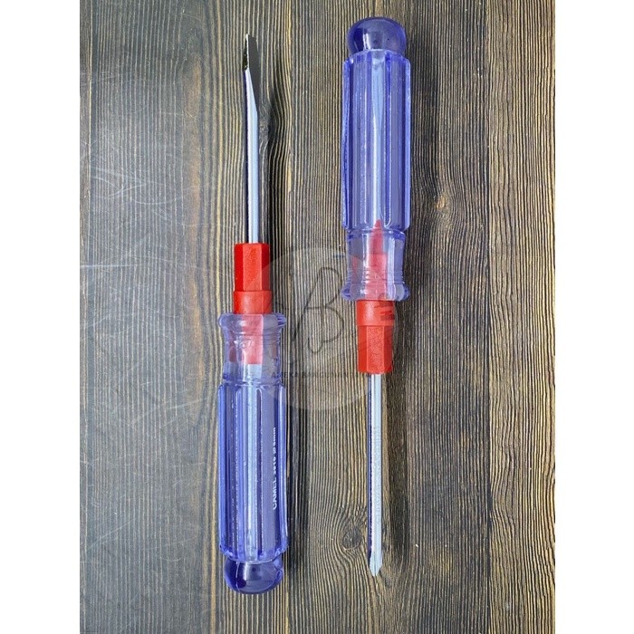 CAMEL Obeng Bolak Balik TRANSPARAN 5" / Obeng 2 Way TRANSPARAN CAMEL 5inch