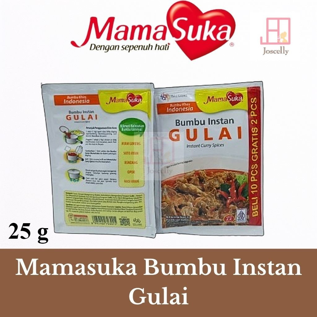 

JOSCELLY.ID MAMASUKA Bumbu Instan Gulai 25 gr