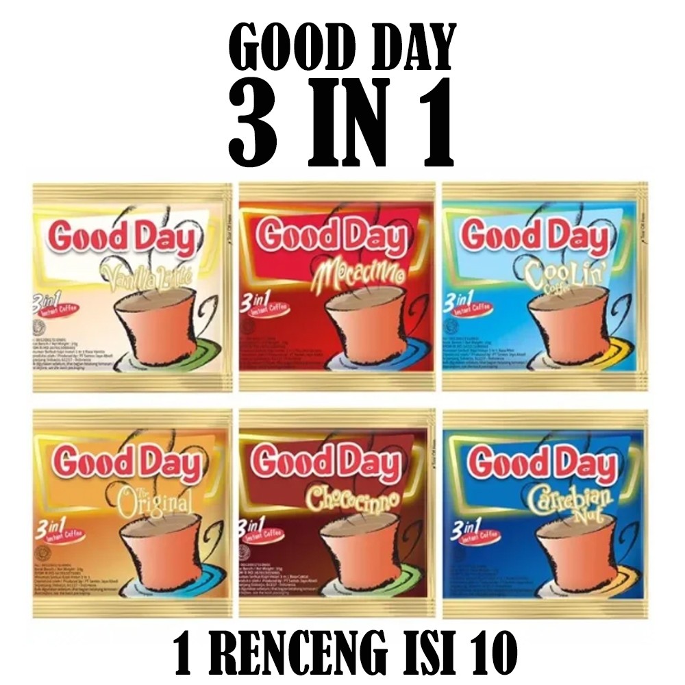 

GOOD DAY 3 IN 1 RENCENG ISI 10