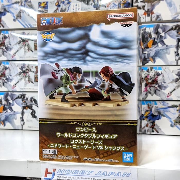 WCF Log Stories Figure - Edward Newgate Shirohige VS Shanks