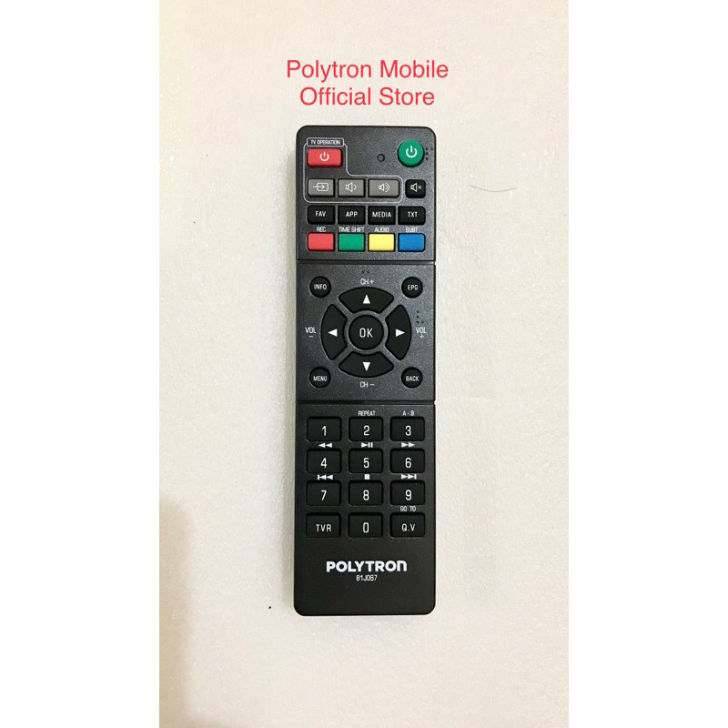 Remote untuk Set Top Box Polytron - OriginalCO