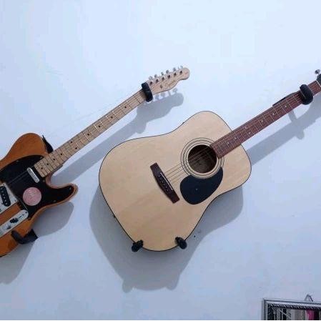 Promo Hanger Gitar Stand Gitar Gantungan Dinding Gitar Akustik - Gitar Elektrik Terlaris
