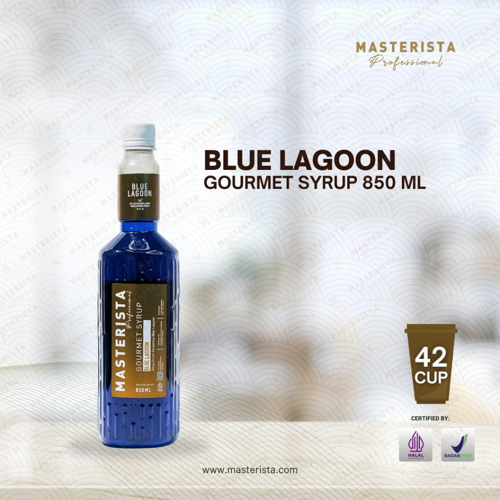 

Masterista Sirup Rasa Blue Lagoon 850ml / Blue Lagoon Syrup