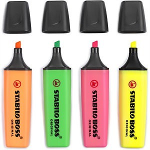 

STABILO BOSS HIGHLIGHTER PEWARNA PENANDA CATATAN BUKU WARNA WARNI TEXTMARKER - SAN BWI