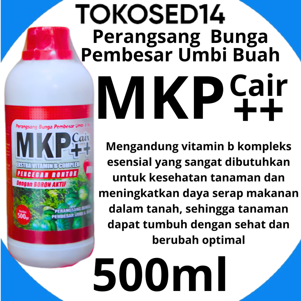 MKP cair ++ 500 ML perangsang bunga pembesar umbi & buah
