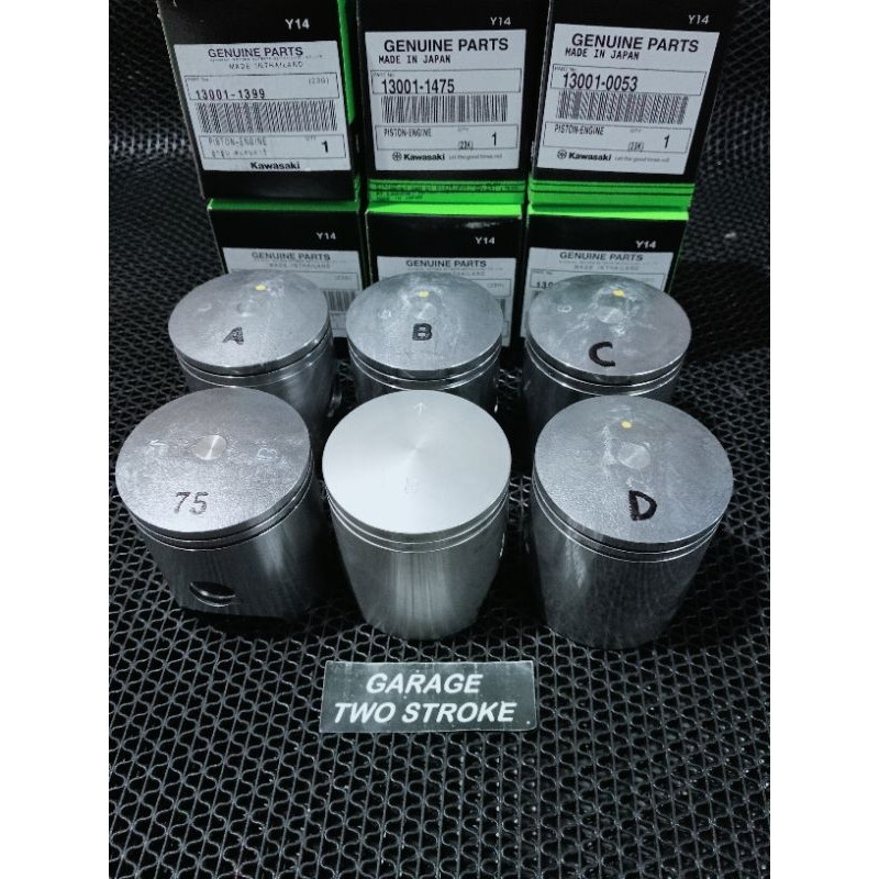 PISTON SEHER NINJA R NINJA SS NINJA RR OLD NINJA RR NEW 13001-1399/13001-0053 NINJA 2TAK KODE A B C 