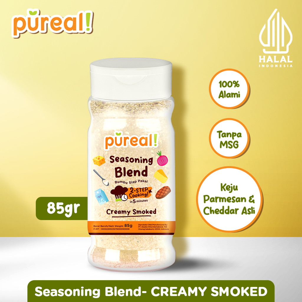 

Pureal! Creamy Smoked Seasoning 85 gr