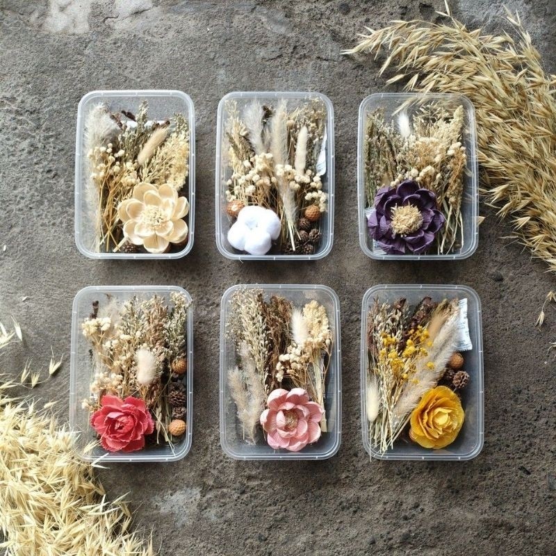PAKET BUNGA KERING TEMA BUNGA  hiasan mahar dekorasi mahar bunga mahar bunga kering aesthetic hiasan