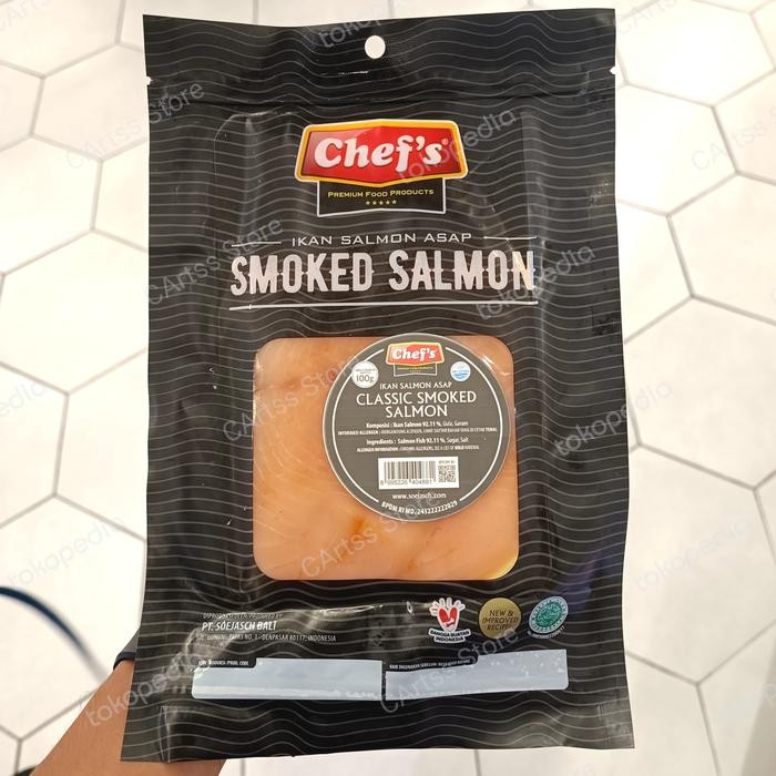 

SMOKED SALMON Fresh Chef's - 100 gram