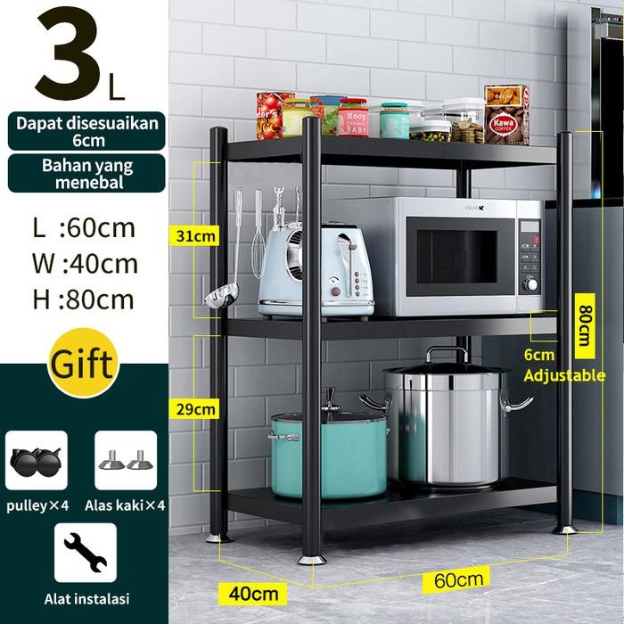 COD Rak Besi Susan / Rak Susun / Rak Susun Besi Serbaguna / Rak Serbaguna / Rak Besi Siku 5 Susun / 