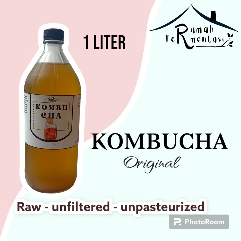 

NEW Kombucha Original 1000ml | by Rumah Fermentasi PREMIUM