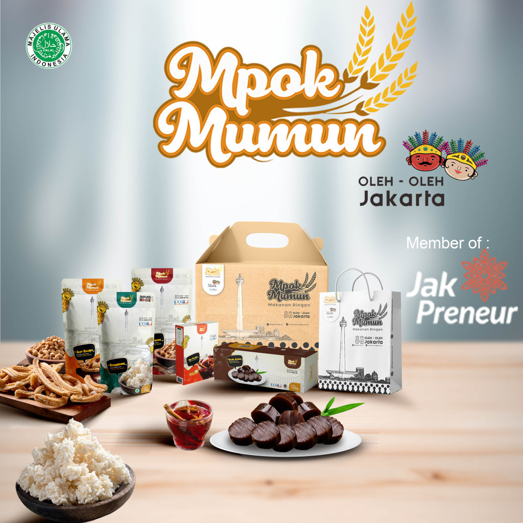 

Paket Oleh Oleh Dari Jakarta Mpok Mumun Khas Betawi