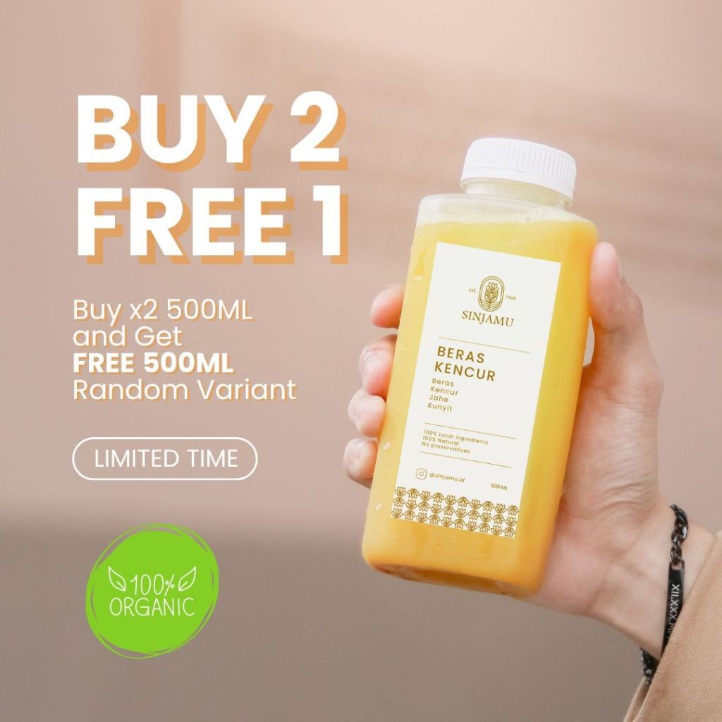 

Sinjamu - Jamu - Minuman Herbal Tradisional 500ML