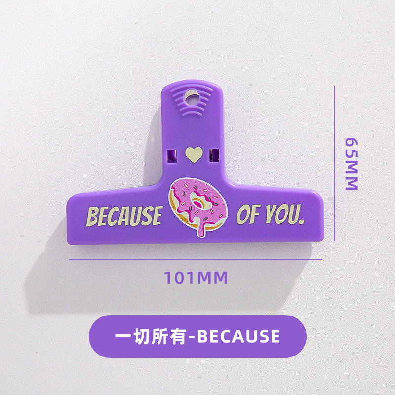 

1pcs All Series-plastic Ticket Holder Ins Multifunctional Test Paper Holder Long Tail Hand Account Holder Clips Cute Paper Clip