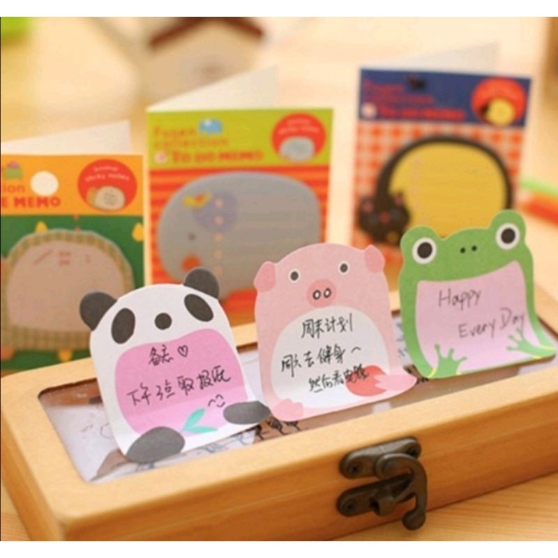 

SCS Stiker Sticky Notes Tempel catatan memo kecil lucu