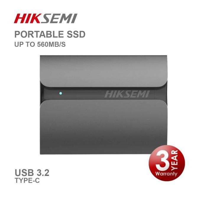 HIKSEMI T300S Shield Portable SSD 1TB Harddisk Eksternal USB3.2 Type C