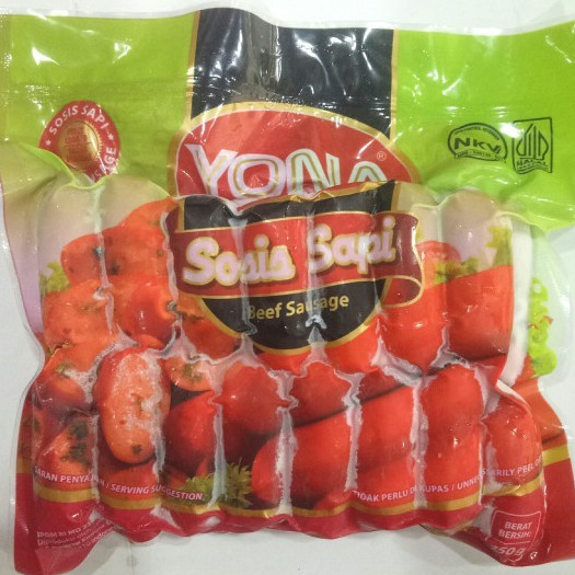 

Sosis Sapi Yona Sosis Sapi Merah Cocktail 450 Gr