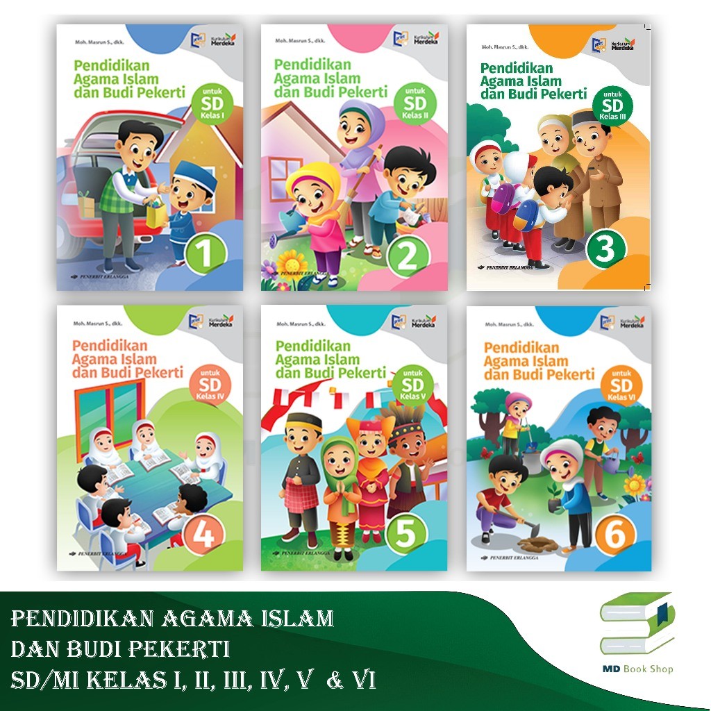 

BEST SELLER ORIGINAL PENDIDIKAN AGAMA ISLAM SD KELAS 1, 2, 3, 4, 5 & 6 - ERLANGGA KURIKULUM MERDEKA