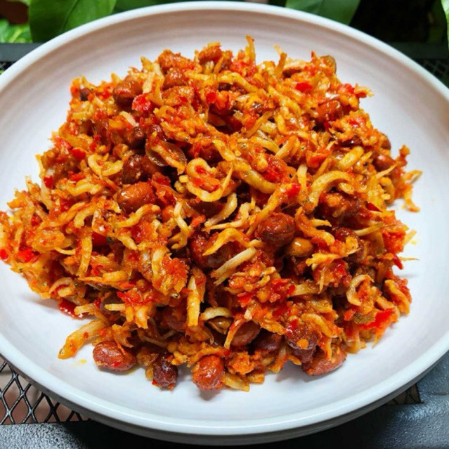 

TERI KACANG BALADO homemade tanpa MSG halal