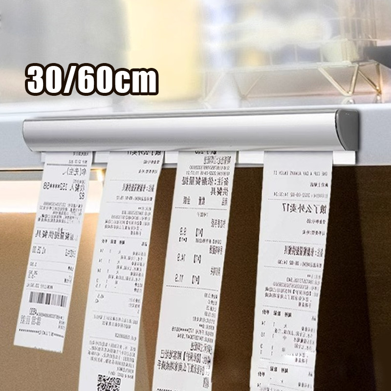 

30/60 cm Bill Holder/Penjepit Bill/Penjepit Nota Kertas Tab Grabber/Order Holder