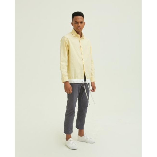 Kemeja Pria DUE/E Edward in Canary - Size XL