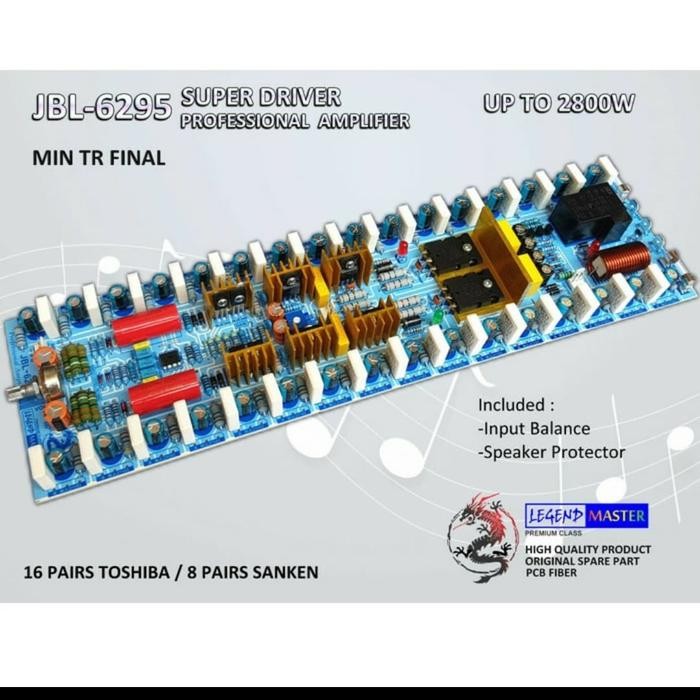 KIT DRIVER POWER JBL-6295 SUPER DRIVER AMPLIFIER MINUS TR / JBL6295