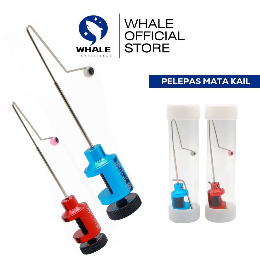 WHALE Alat Pelepas Kail Penahan Kail Jarum Pelindung Ikan Pembongkar Cepat Kail Pancing Alat Pelepas