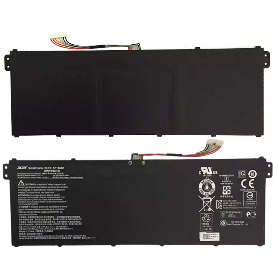 Original Baterai Laptop Model AP18C8K For Acer Aspire 5 A514-52 A514-52K A514-52K-35TY SP314-54N
