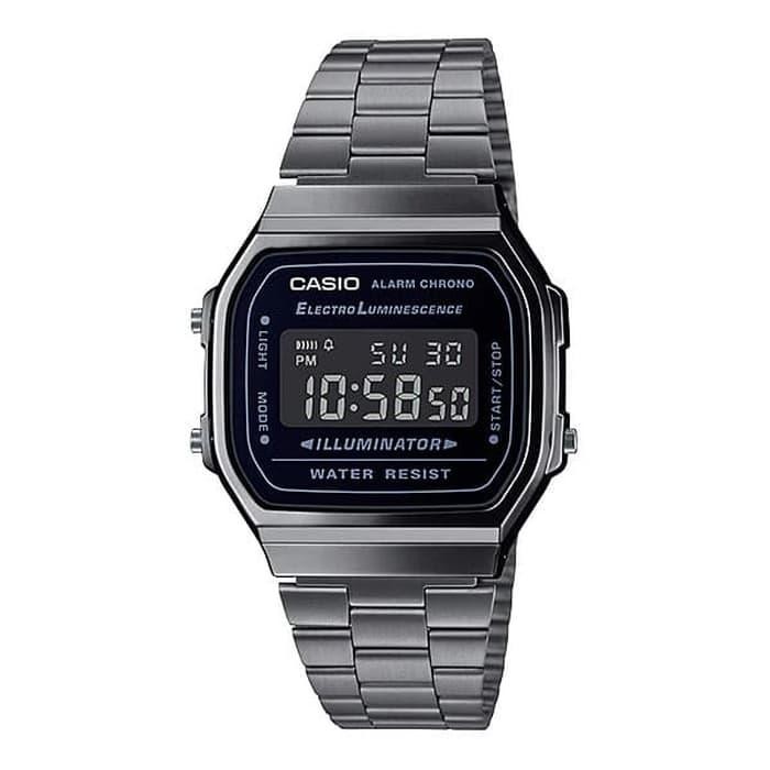 JAM TANGAN CASIO A168WGG-1B A 168WGG ORIGINAL RESMI - A168WGG-1B