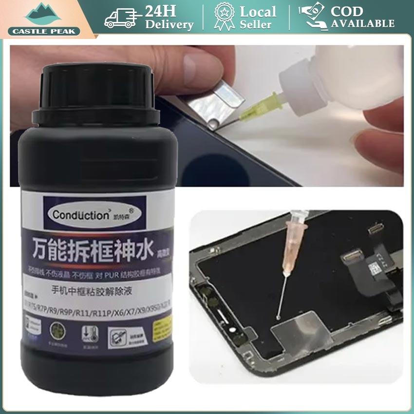 

Solusi Pembersih Lem Residu 250ml - Cairan Penghilang Perekat Bandel, Cocok untuk Servis HP, DIY Rumah & Industri, Tidak Merusak Bahan