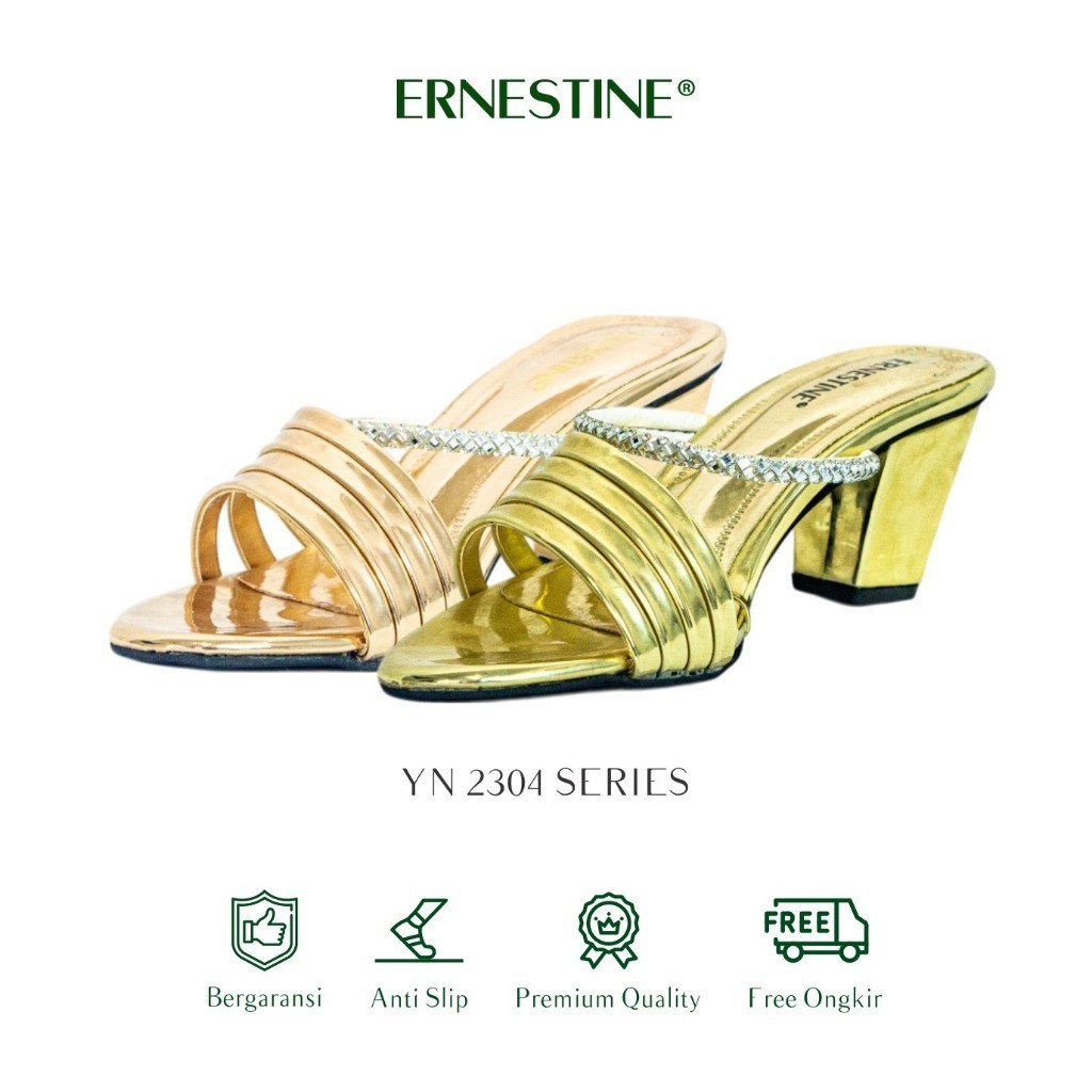 Sandal Wanita Heels/Pesta Type YN 2304 Ernestine Collection