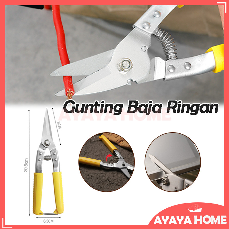 

Gunting Seng Kekuatan /Gunting Tugas Berat Multiguna Untuk Memotong Kabel