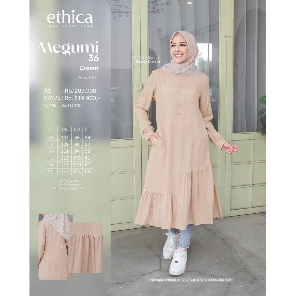 ETHICA TUNIC MEGUMI 36 CREAM