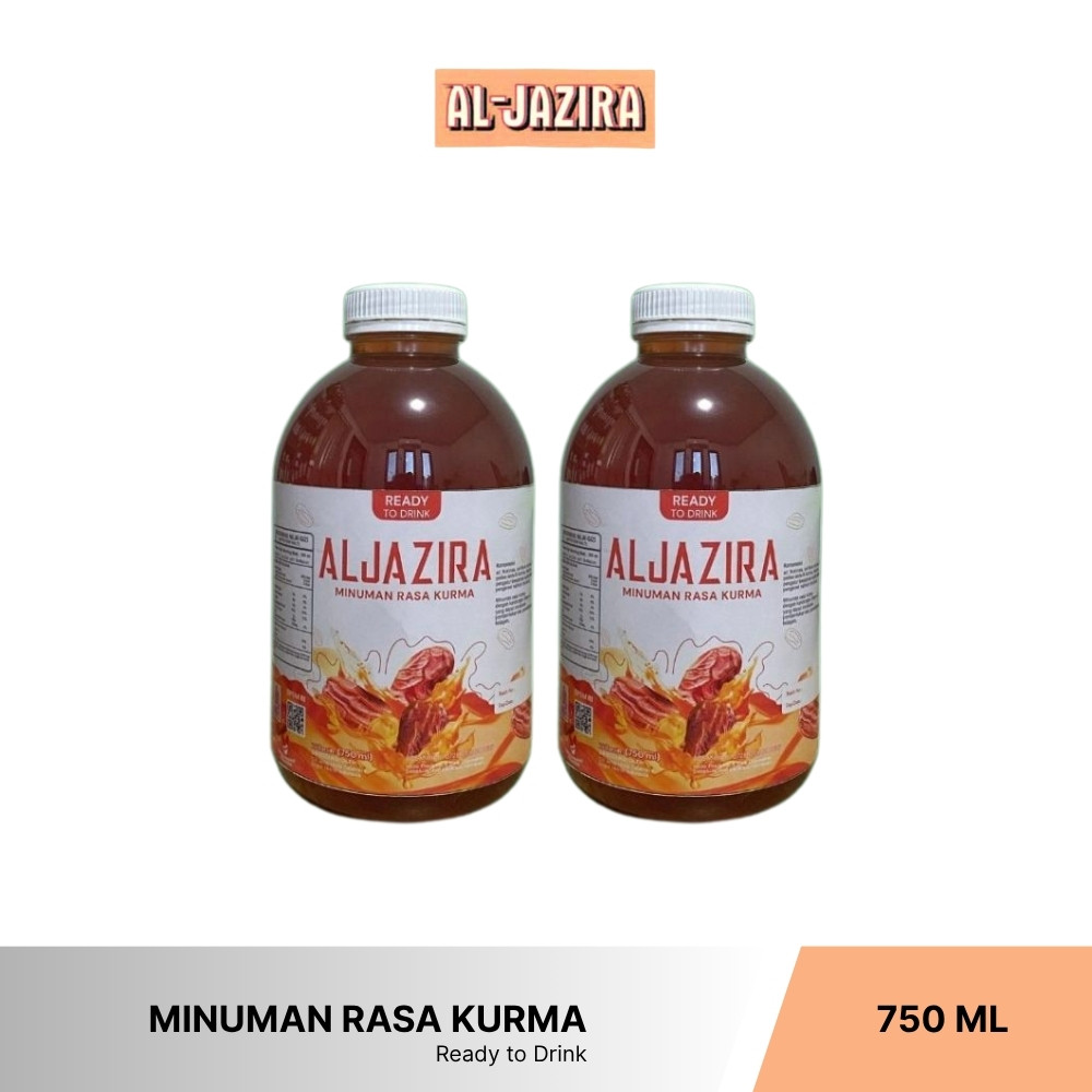 

AL-JAZIRA - Minuman Rasa Kurma (Ready to Drink) - 750 mL [2 Pcs]