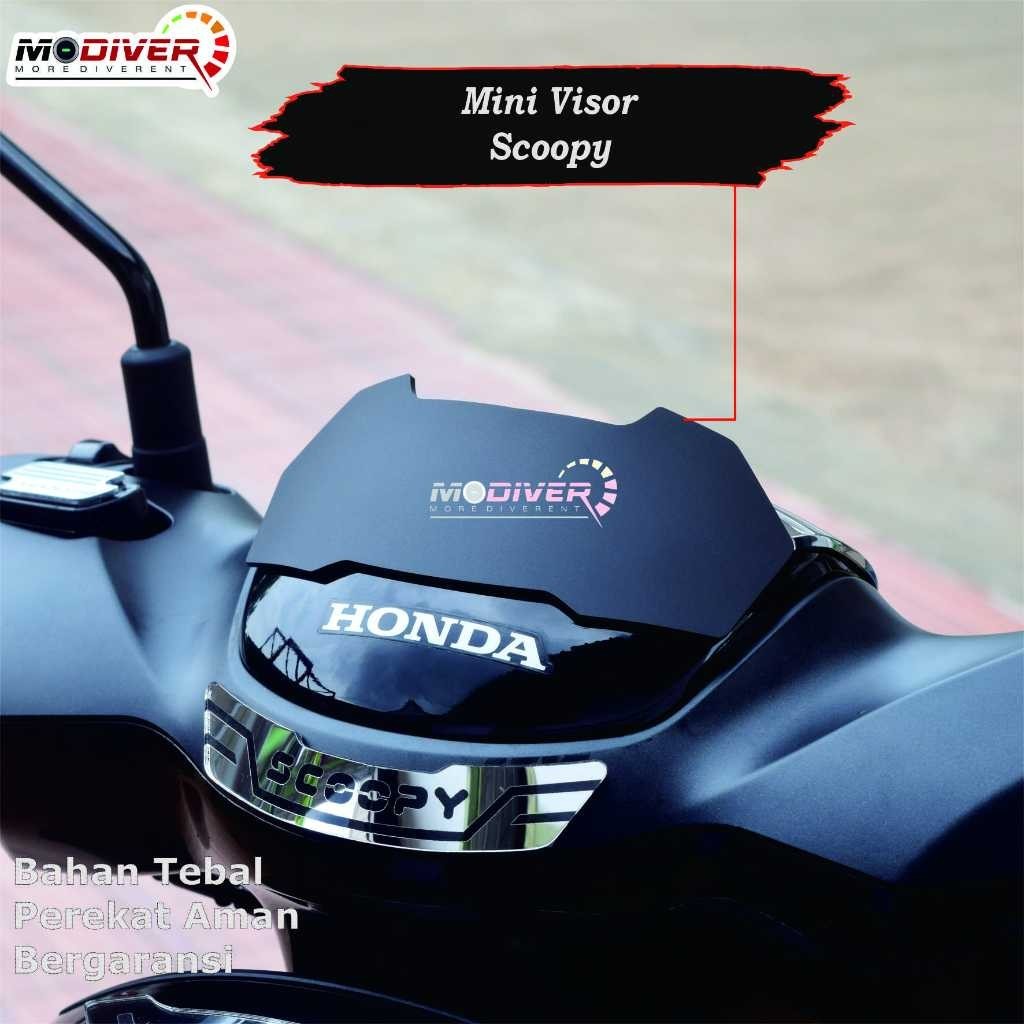 SCOOPY 2025 Up -  Visor Mini Variasi & Aksesoris Motor