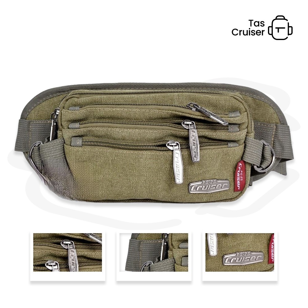 Waistbag Tas Pinggang Pria Cruiser 7601-5