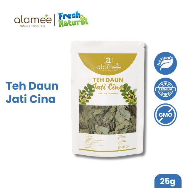 

Teh Daun Jati Cina Senna Leaf Tea Teh Herbal Alami Organik Organic 25 gr fresh and natural