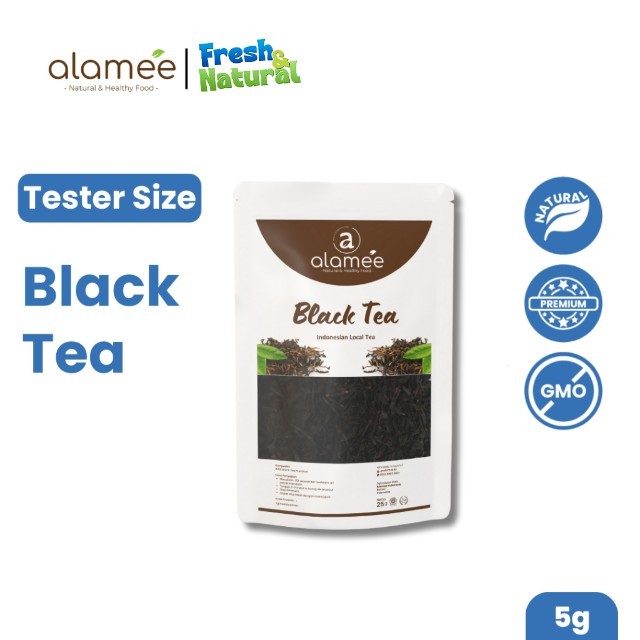 

Black Tea Teh Organic Bunga Kering Hitam Dried Alami Organik Herbal 5gr Fresh and Natural