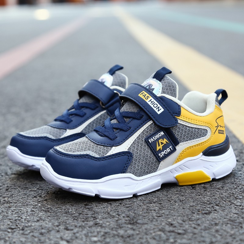 Ready Stock Sepatu Anak Laki-Laki Sepatu Sneakers Anak Laki Laki Perempuan 5-16Tahun