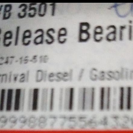 0k24716510 VB 3501 Drek Laher  Carnival Diesel /Gasoline TOP