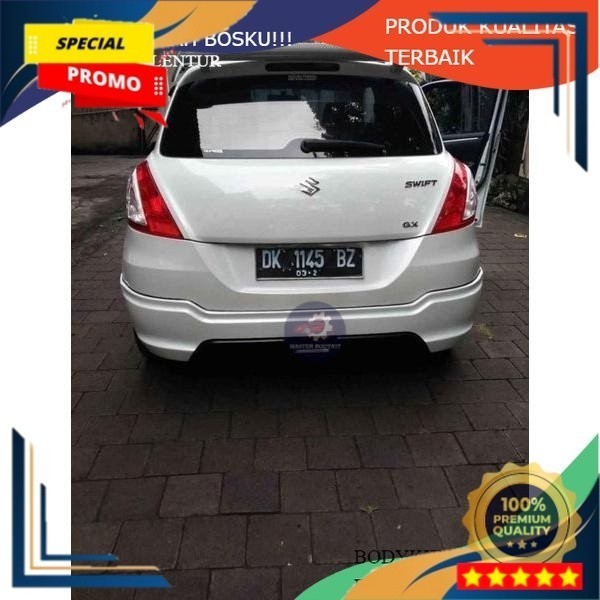 Aksesoris Bemper  bodykit suzuki swift euro 2013-2017 Grade A kuat-tebal-lentur