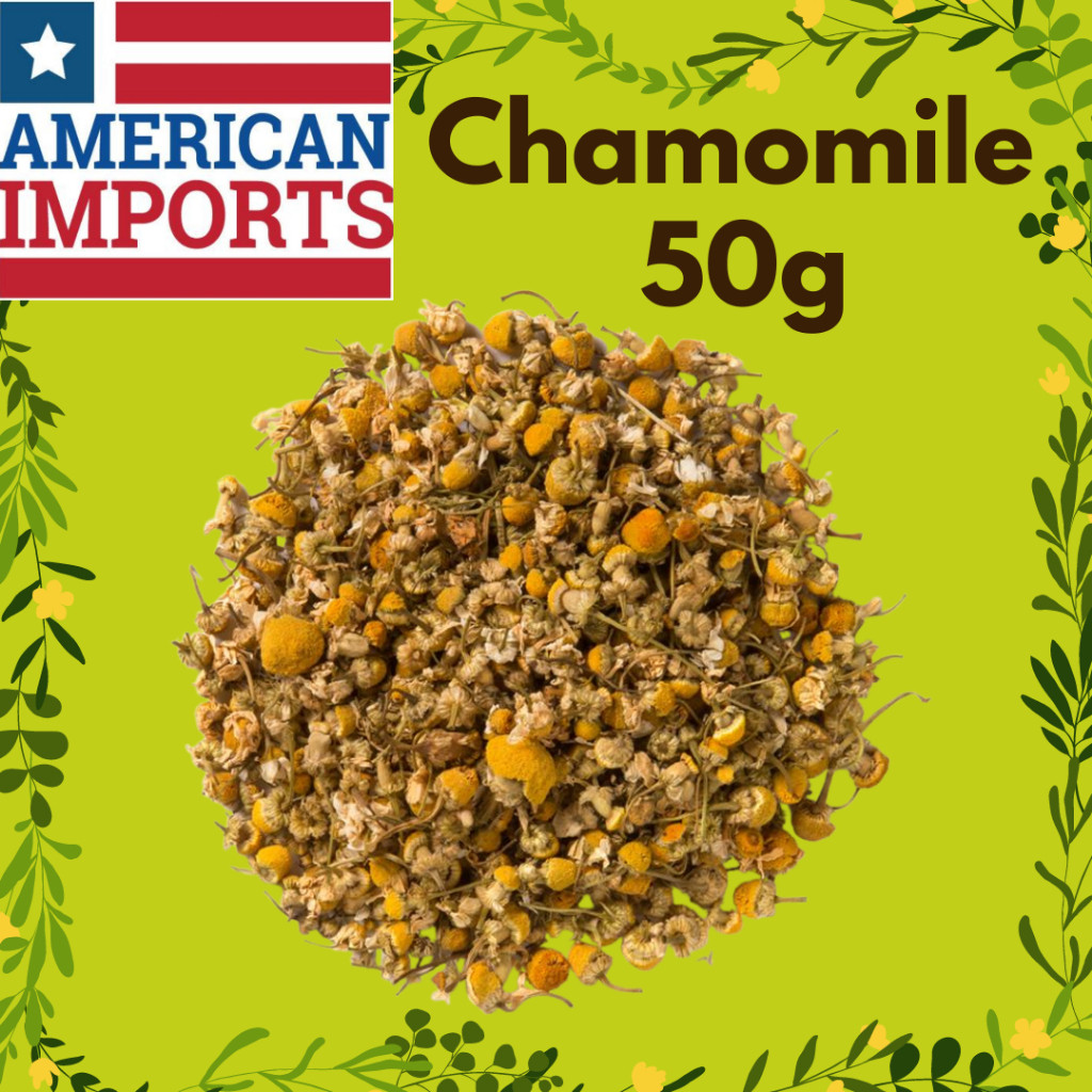 

50 Grams - ORI USA Chamomile Tea, Bunga Teh Chamomile, Dried Chamomile