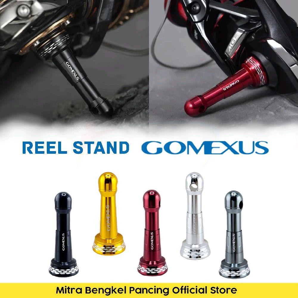 Gomexus Reel Stand R1 - R6 Pelindung Reel Shimano Daiwa Anti Lecet Aksesoris Reel Pancing