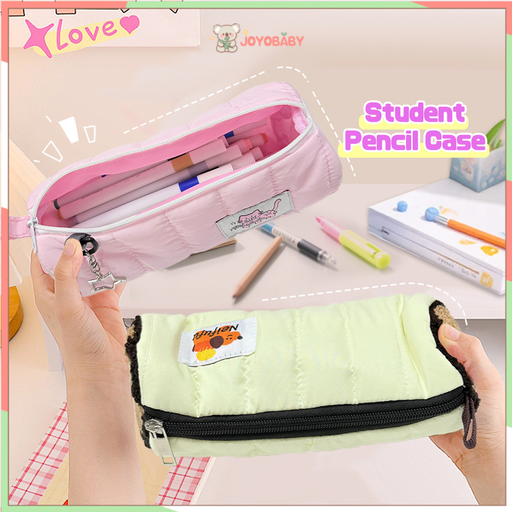 

​​Joyobaby​​ Pouch Cosmetic Kotak Pensil Bulu Korea Tas Makeup Pillow Besar